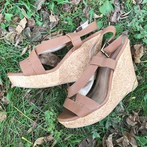 Torrid Cork Sandal Wedges